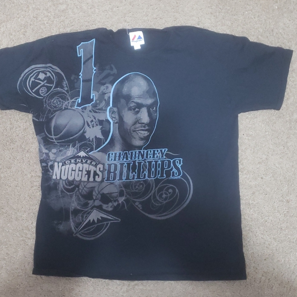 *RARE* Chauncey Billups majestic shirt